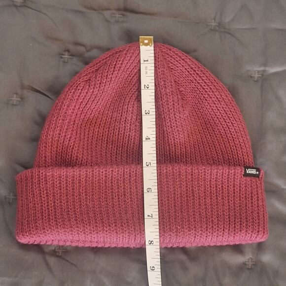 Vans Beanie UNISEX OSFM Pink Outdoor Cozy Winter Skater Punk Streetwear - Picture 5 of 8